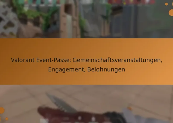 Valorant Event-Pässe: Gemeinschaftsveranstaltungen, Engagement, Belohnungen