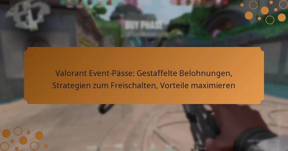 Valorant Event-Pässe: Gestaffelte Belohnungen, Strategien zum Freischalten, Vorteile maximieren
